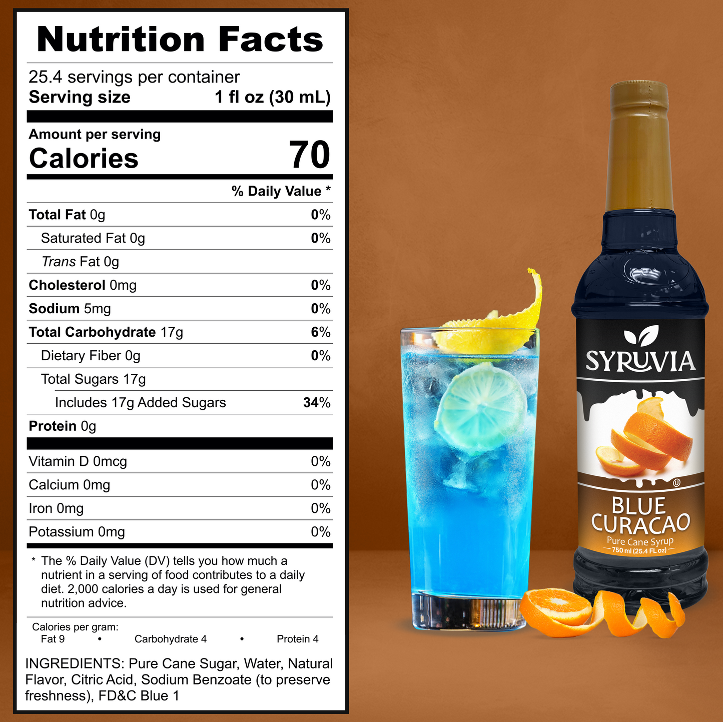 Blue Curacao Syrup