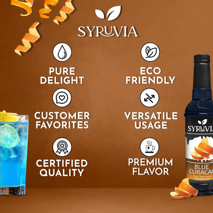 Blue Curacao Syrup Premium Flavoring