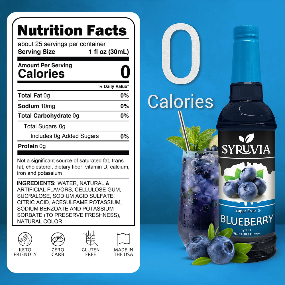 Sugar-Free Blueberry Syrup