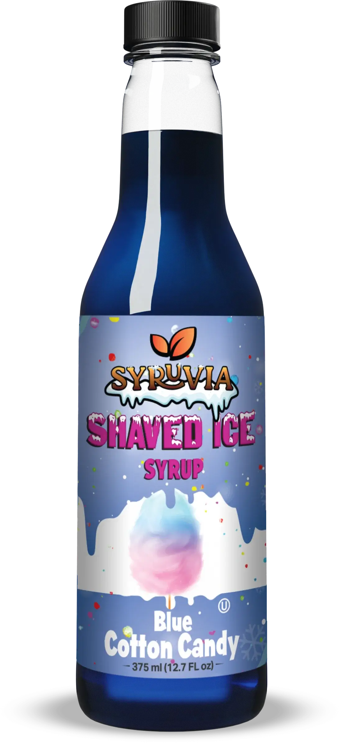 Shaved Ice Blue Cotton Candy Syrup