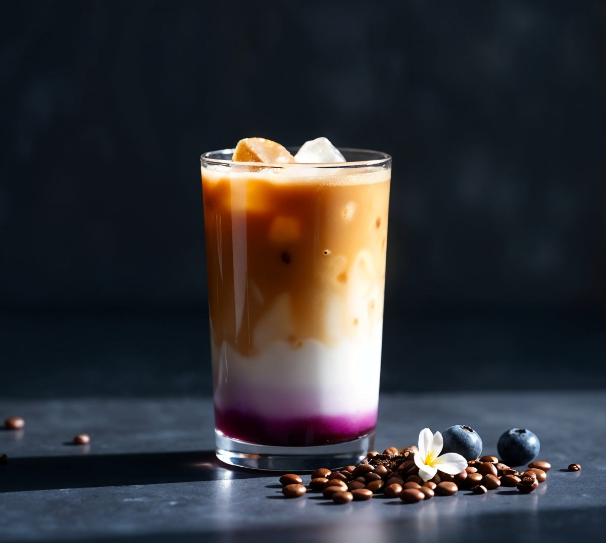 BLUNILLA Syrup™  Vanilla Blueberry signature recipe