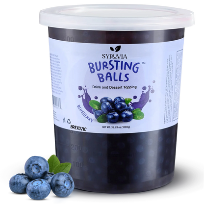 2 LB Blueberry Flavored Popping Boba