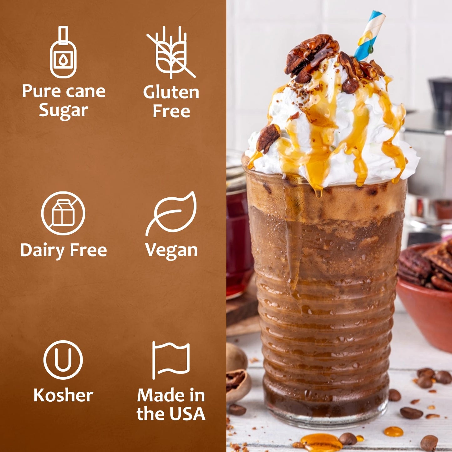 Butter Pecan Syrup Dairy Free