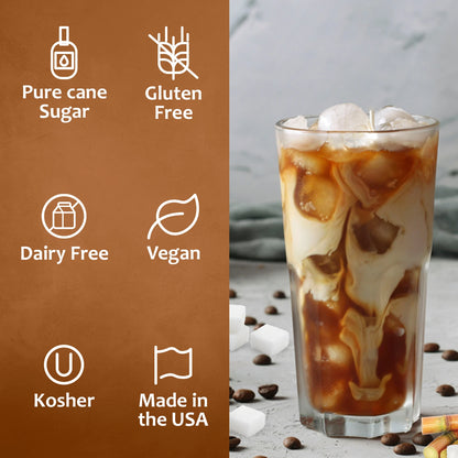Cane Sugar Sweetener Syrup Dairy Free