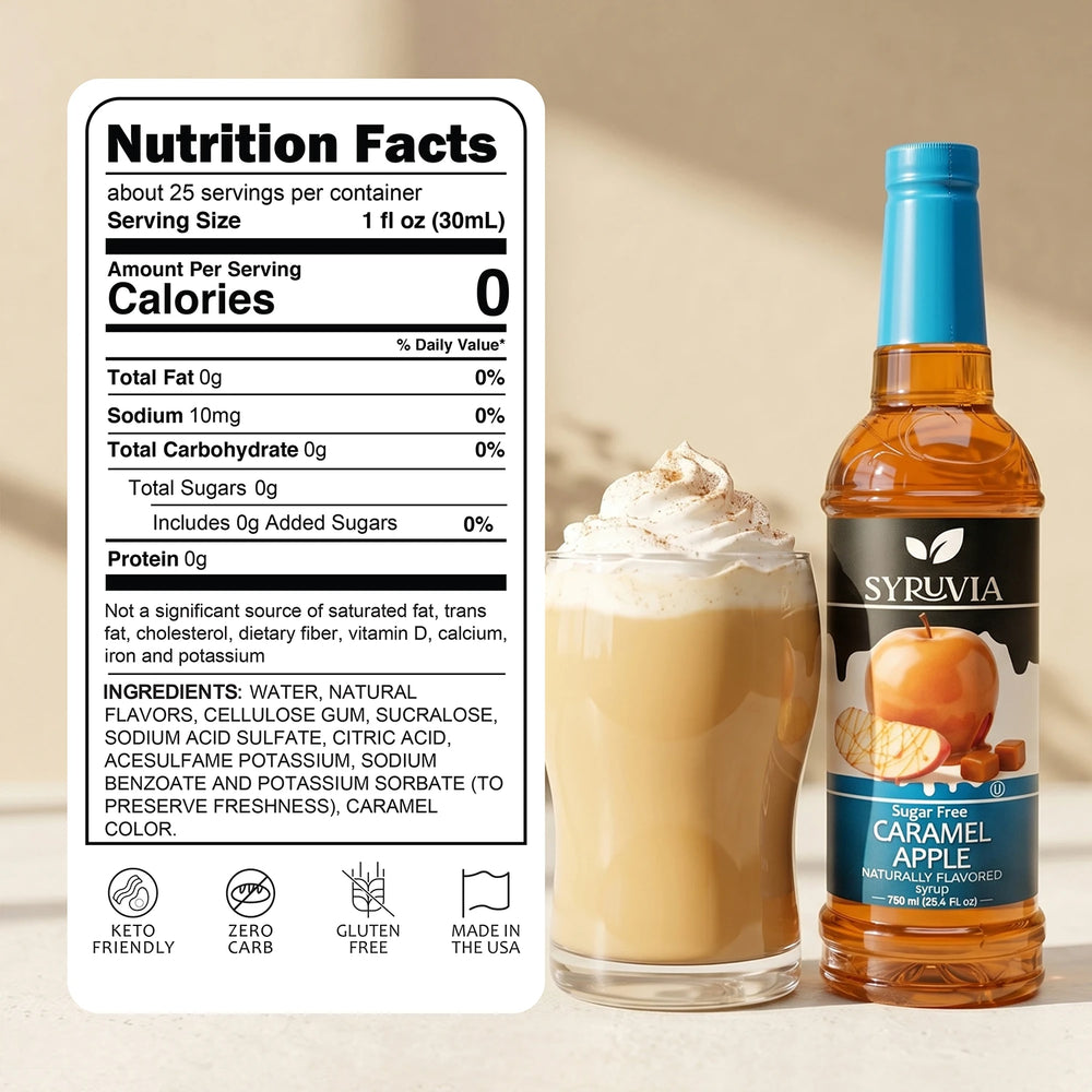 Sugar Free Caramel Apple Syrup
