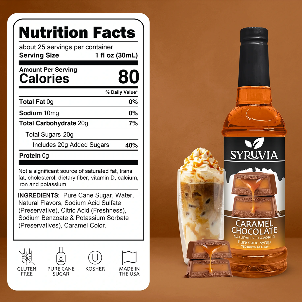 Caramel Chocolate Syrup