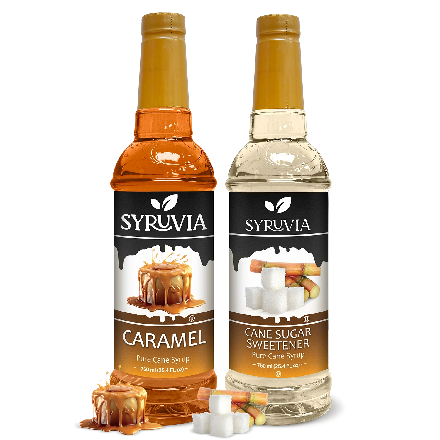 Caramel Cane Sugar Sweetener Syrup