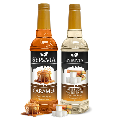 Caramel Cane Sugar Sweetener Syrup