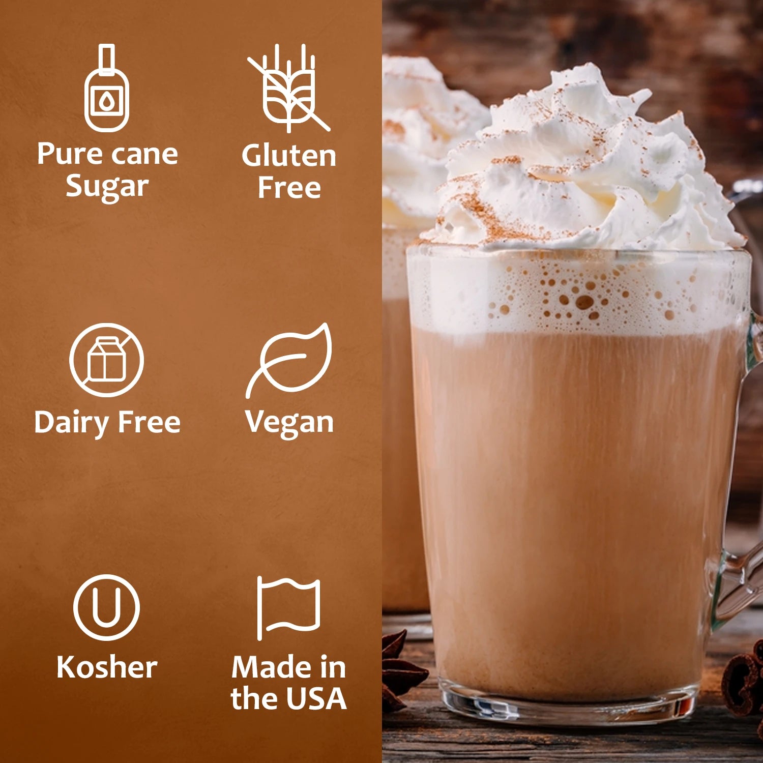 Caramel Pecan Syrup Dairy Free