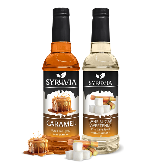 Variety Pack, Caramel, and Cane Sugar Sweetener Syrup