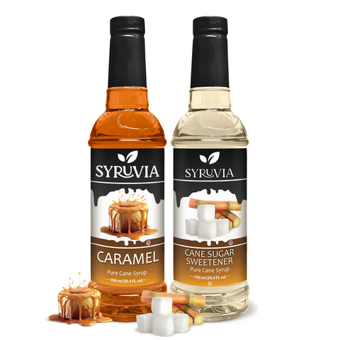 Variety Pack, Caramel, and Cane Sugar Sweetener Syrup