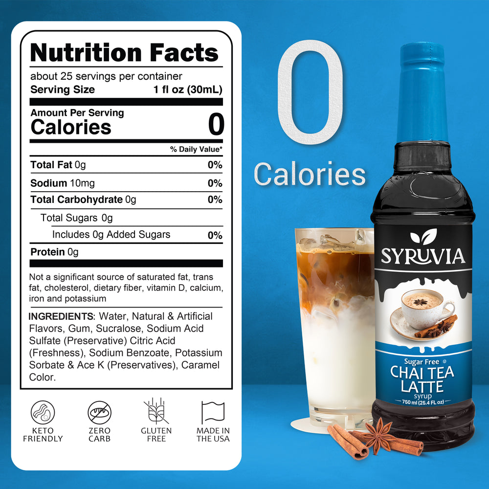 Sugar-Free Chai Tea Syrup