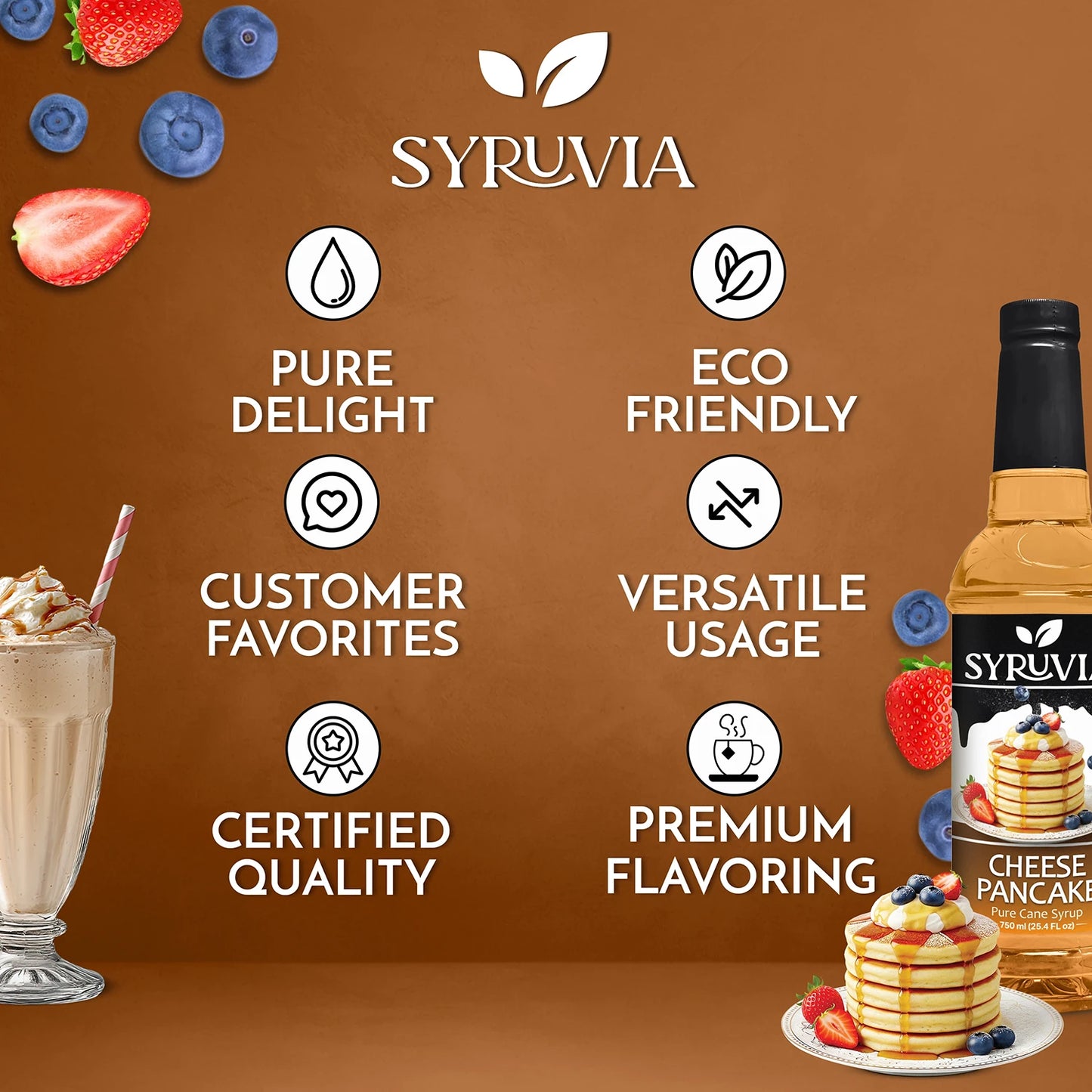 Cheese Pancake Coffee Syrup