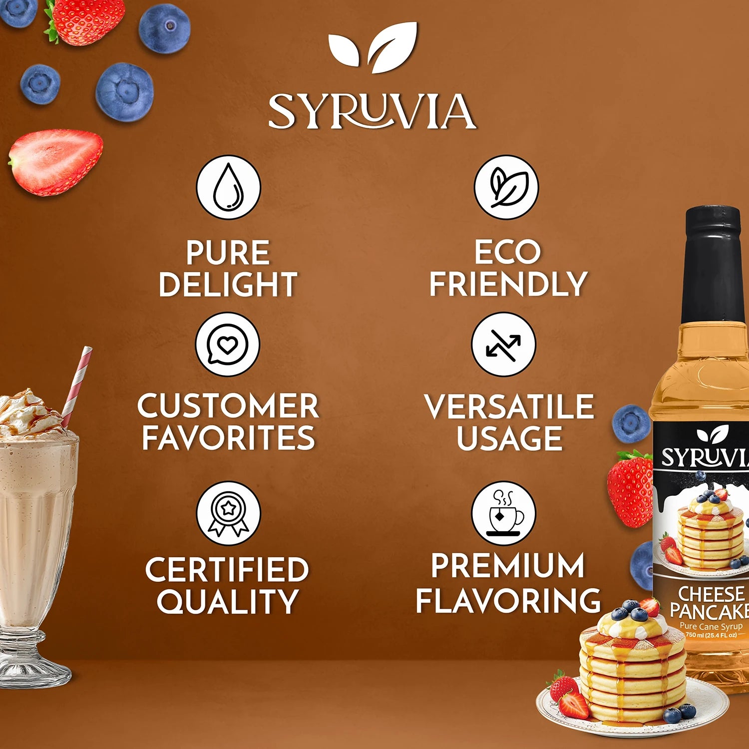 Cheese Pancake Coffee Syrup