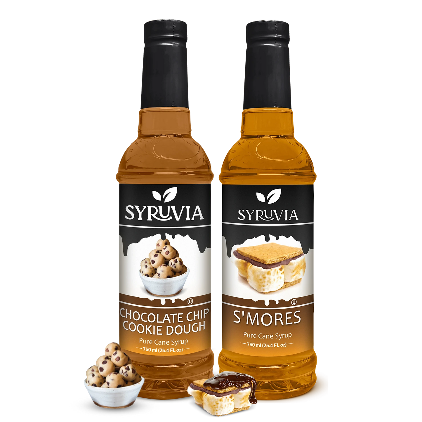 Chocolate Chip Cookie Dough Syrup S’mores Syrup
