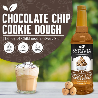 Chocolate Chip Cookie Dough coffee syrup