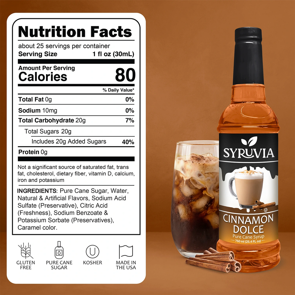 Cinnamon Dolce Syrup