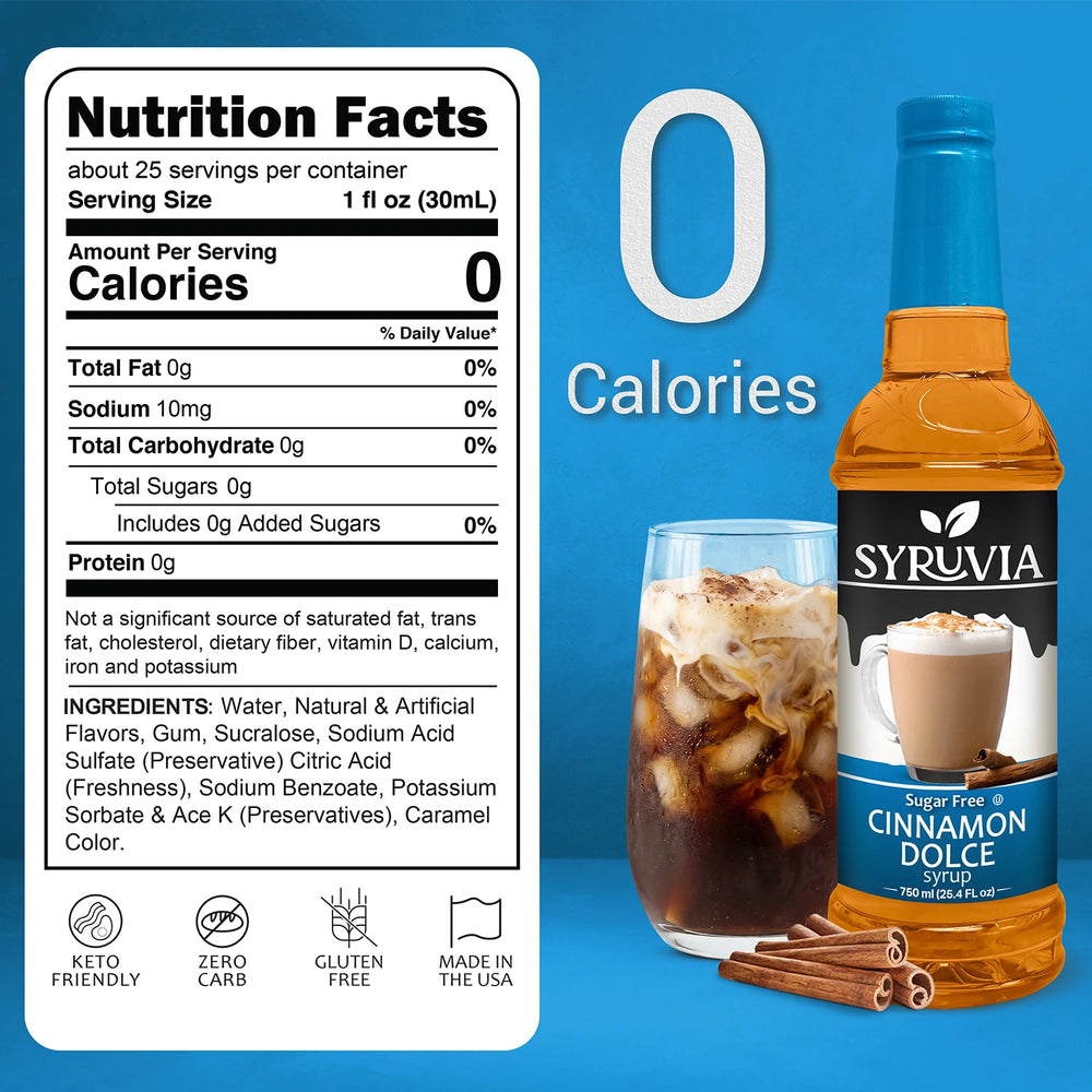 Sugar-Free Cinnamon Dolce Syrup