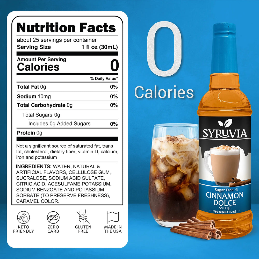 Sugar-Free Cinnamon Dolce Syrup