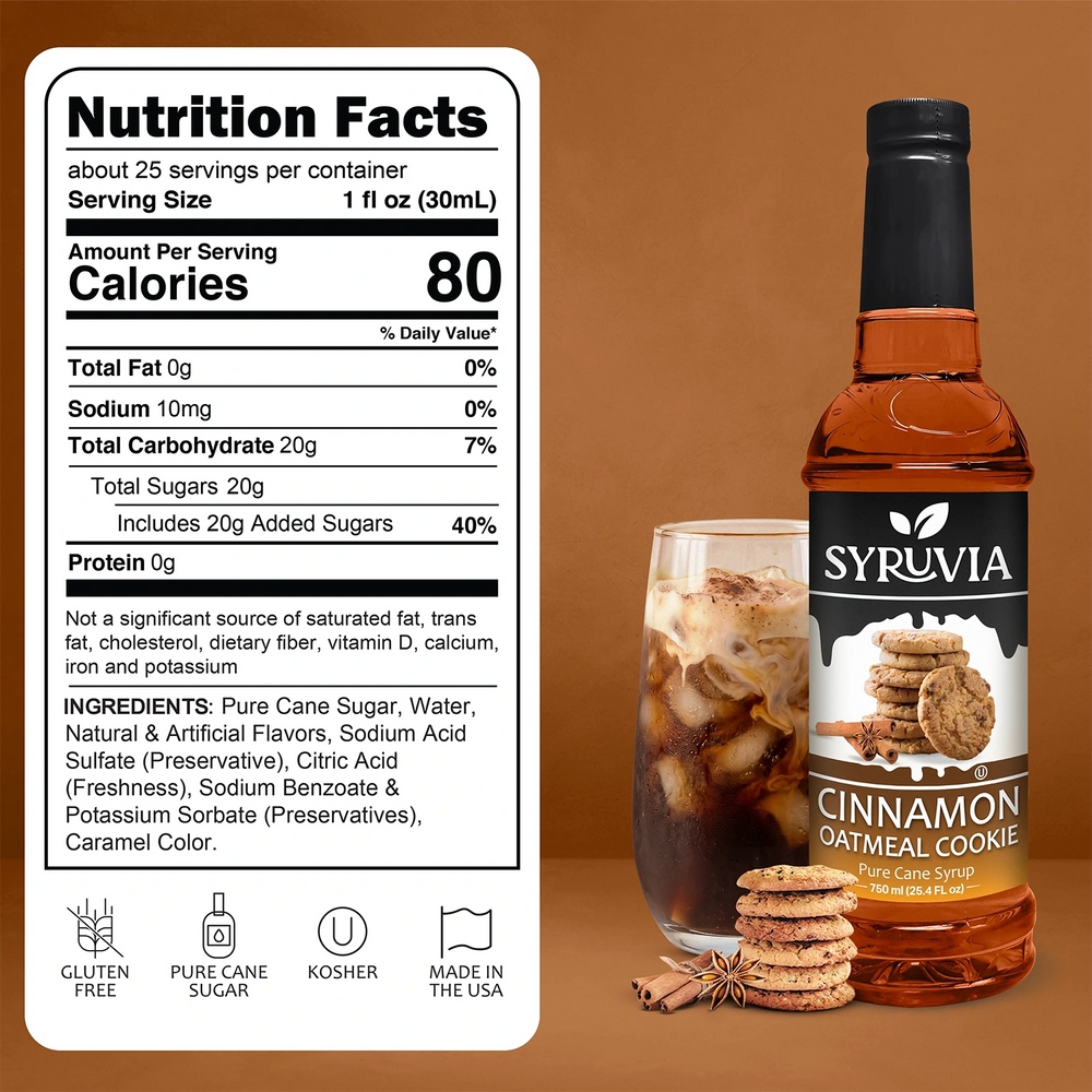 Cinnamon Oatmeal Cookie Syrup