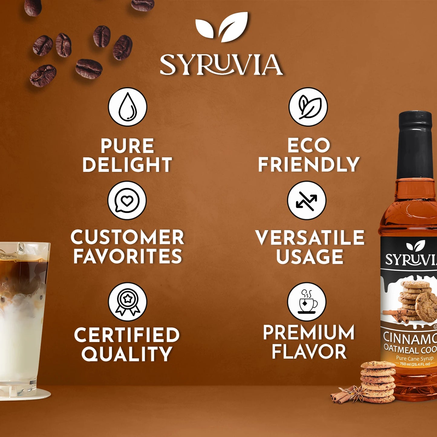 Cinnamon Oatmeal Cookie Syrup Premium Flavoring