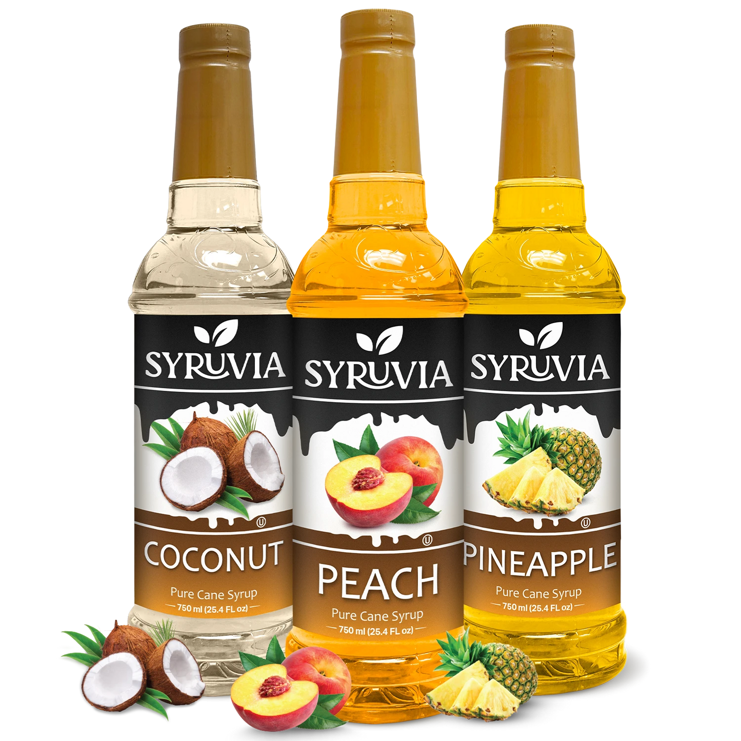 Coconut Peach Pineapple Syrup