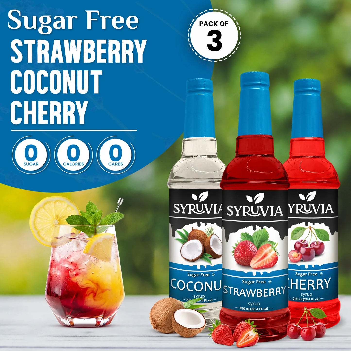 Sugar Free Tropical Soda Pack
