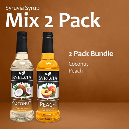 Coconut Syrup Peach Syrup for Latte