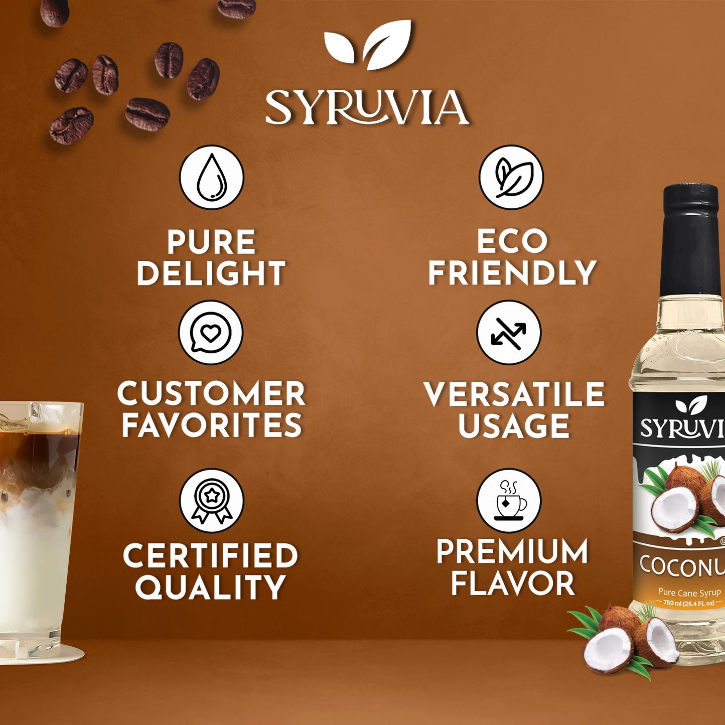 Coconut Syrup Premium Flavoring