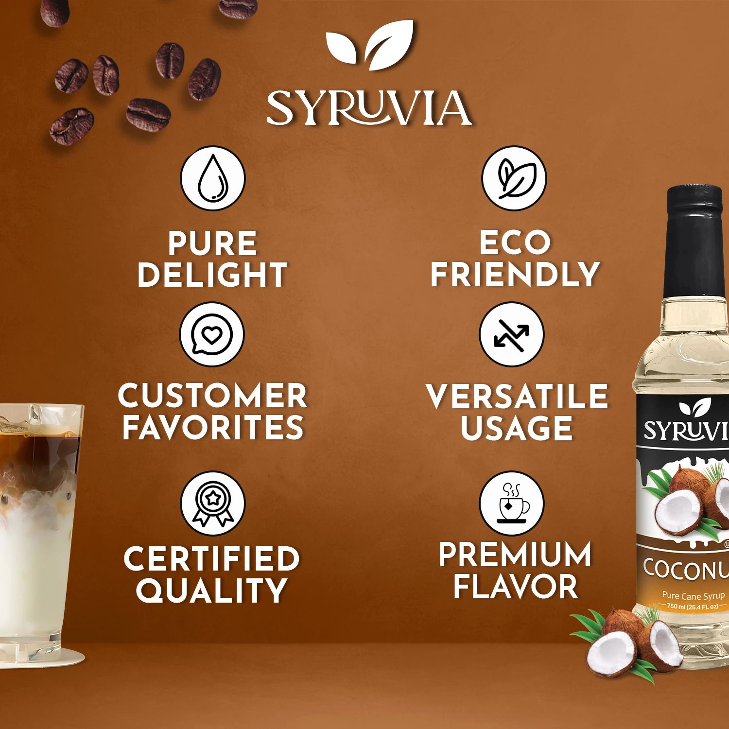 Coconut Syrup Premium Flavoring