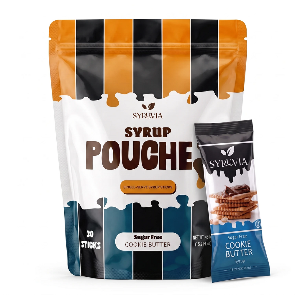 Sugar Free Cookie Butter Syrup Pouches