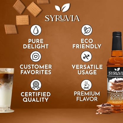 Cookie Butter Coffee Syrup Premium Flavoring