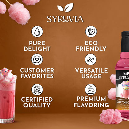 Cotton Candy Syrup Premium Flavoring