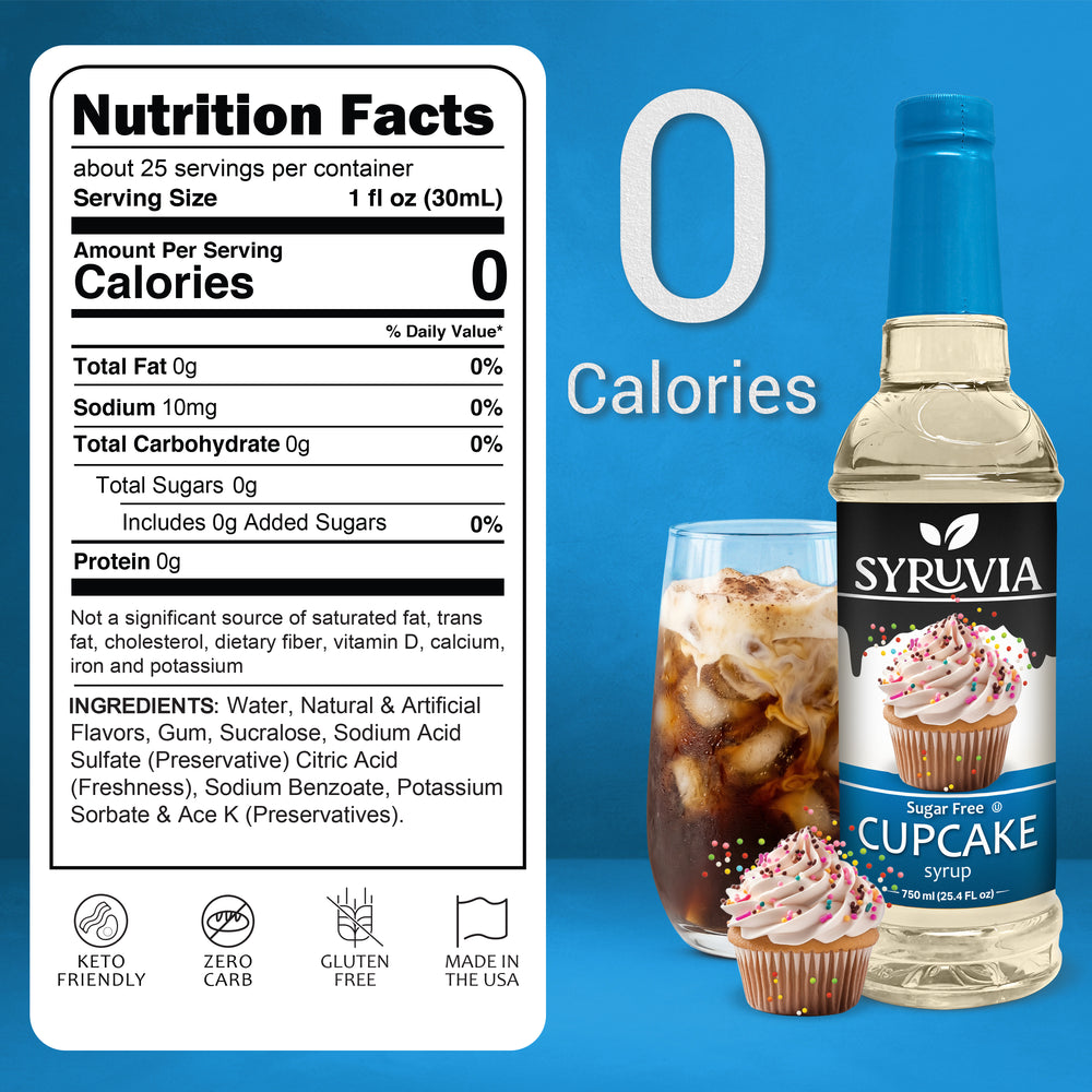 Sugar-Free Cupcake Syrup