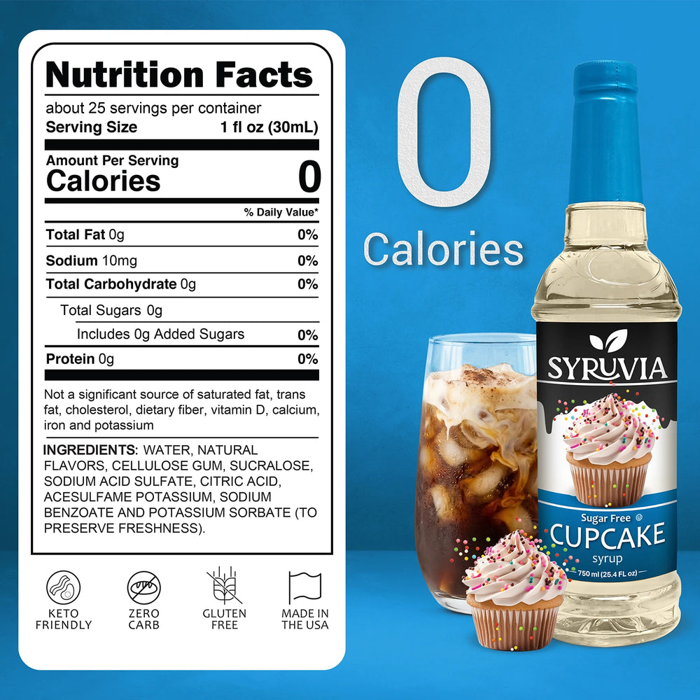 Sugar-Free Cupcake Syrup