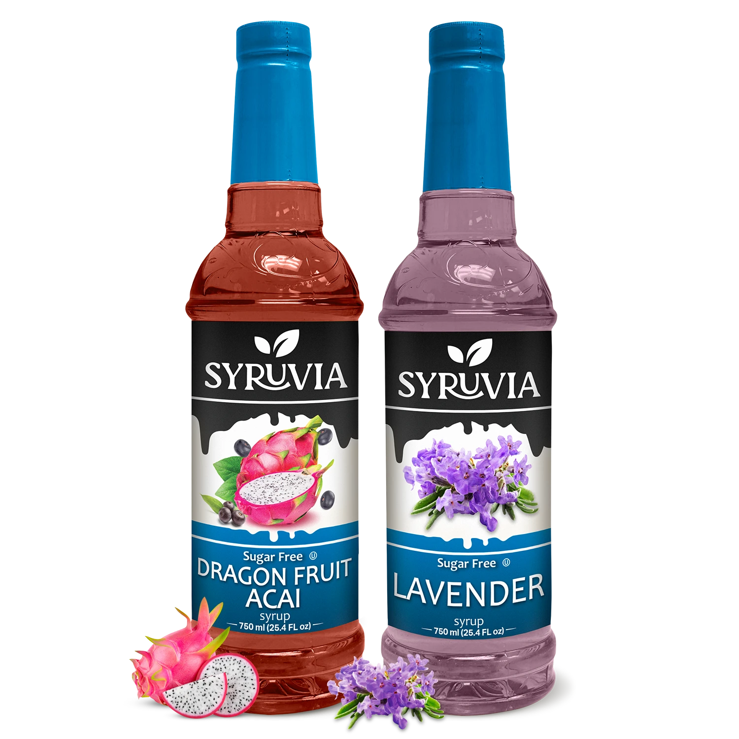 Dragon Fruit Lavender coffee syrup sugar free