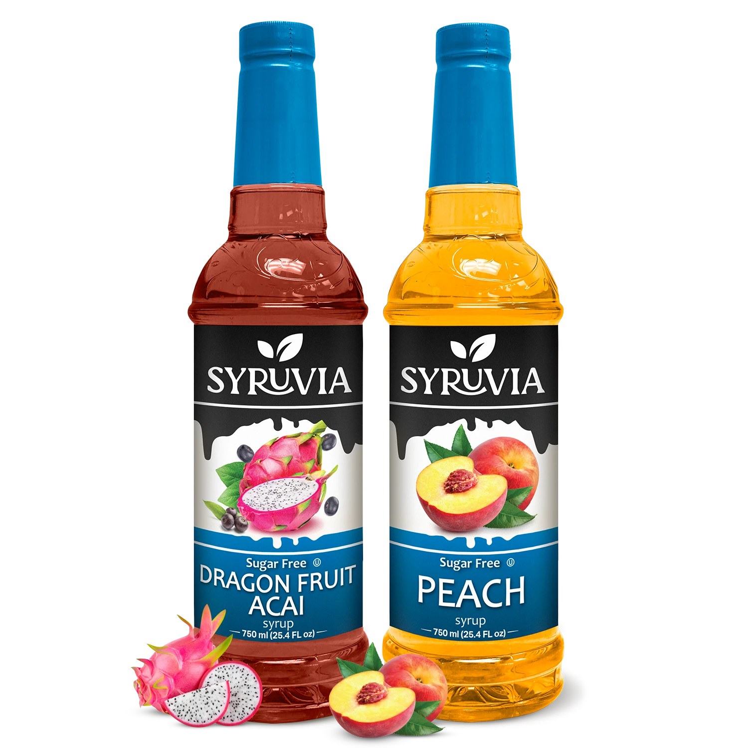 Dragon Fruit Peach sugar free syrup