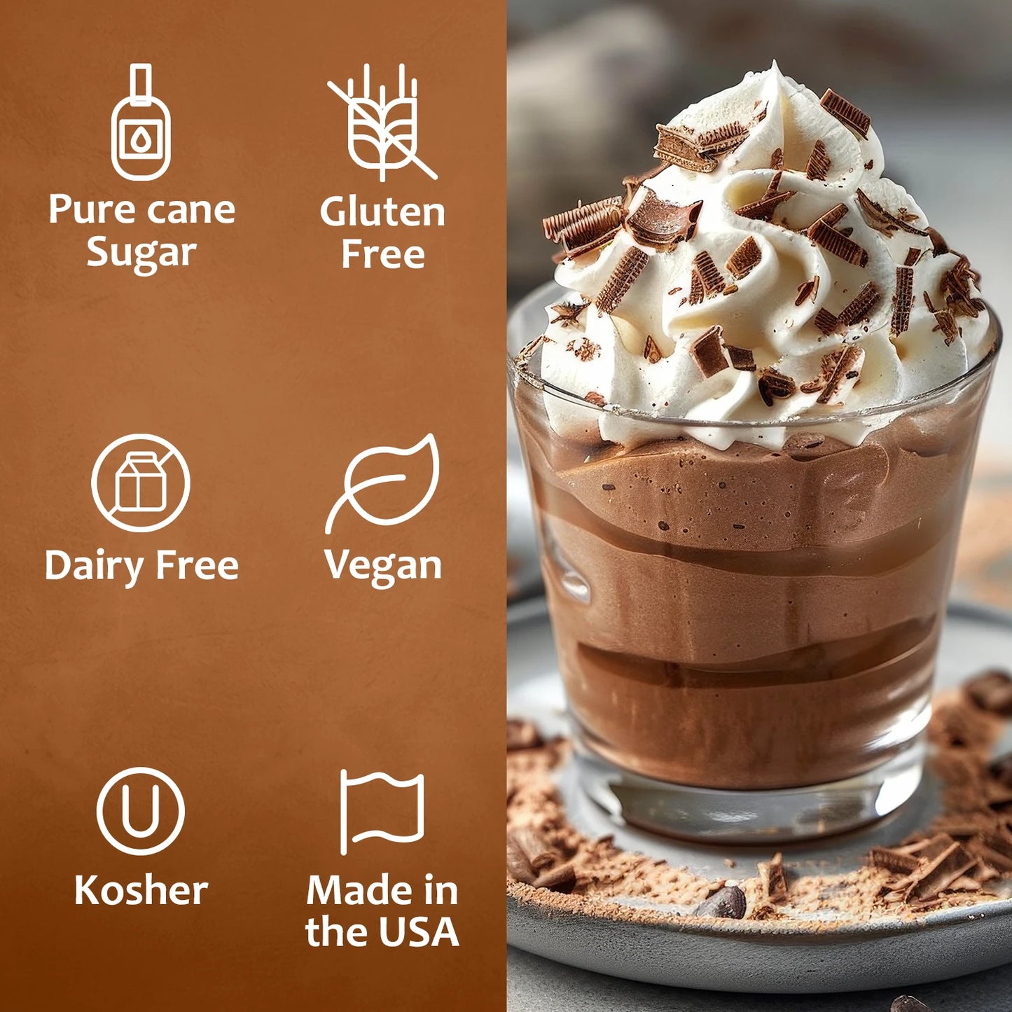 Dubai Chocolate Syrup™ Dairy Free