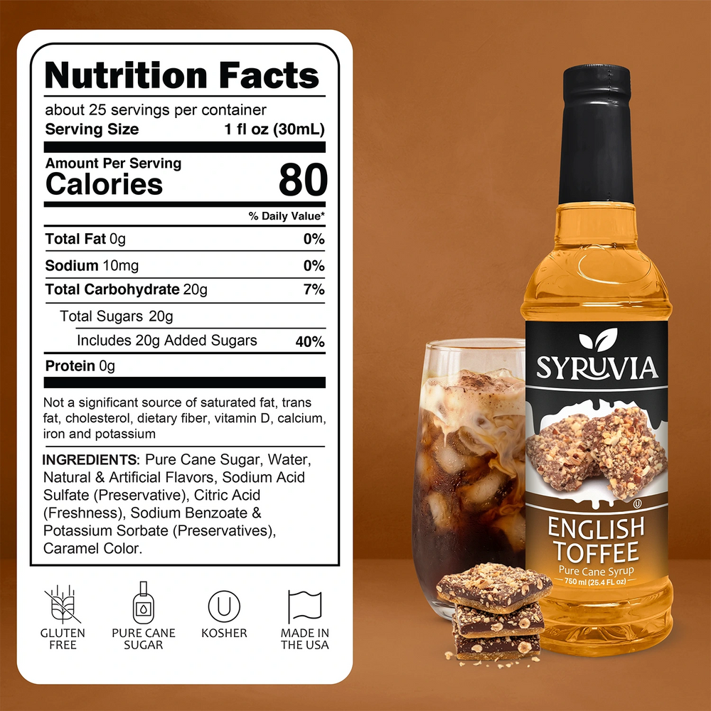 English Toffee Syrup