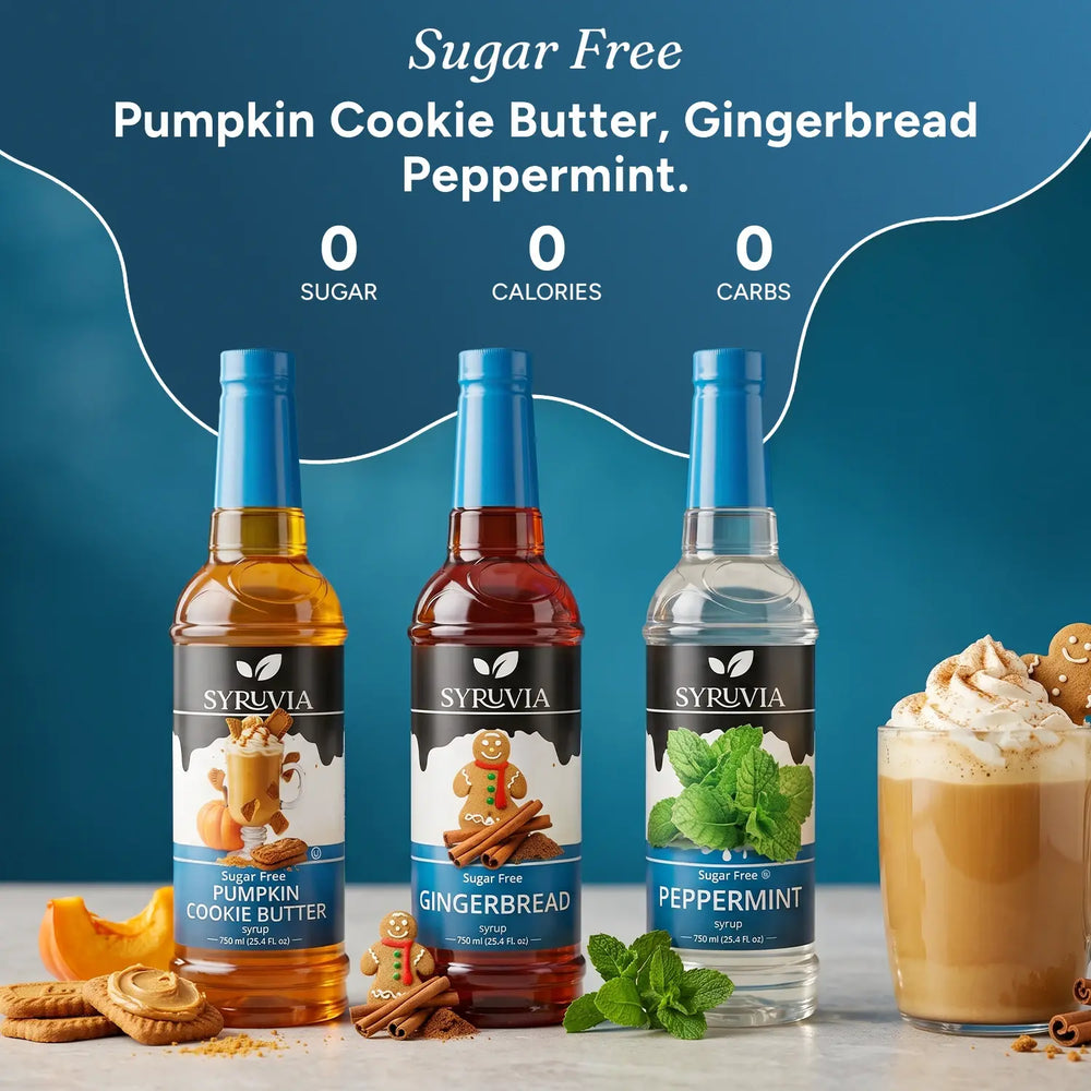 Syruvia Sugar Free Holiday Pack