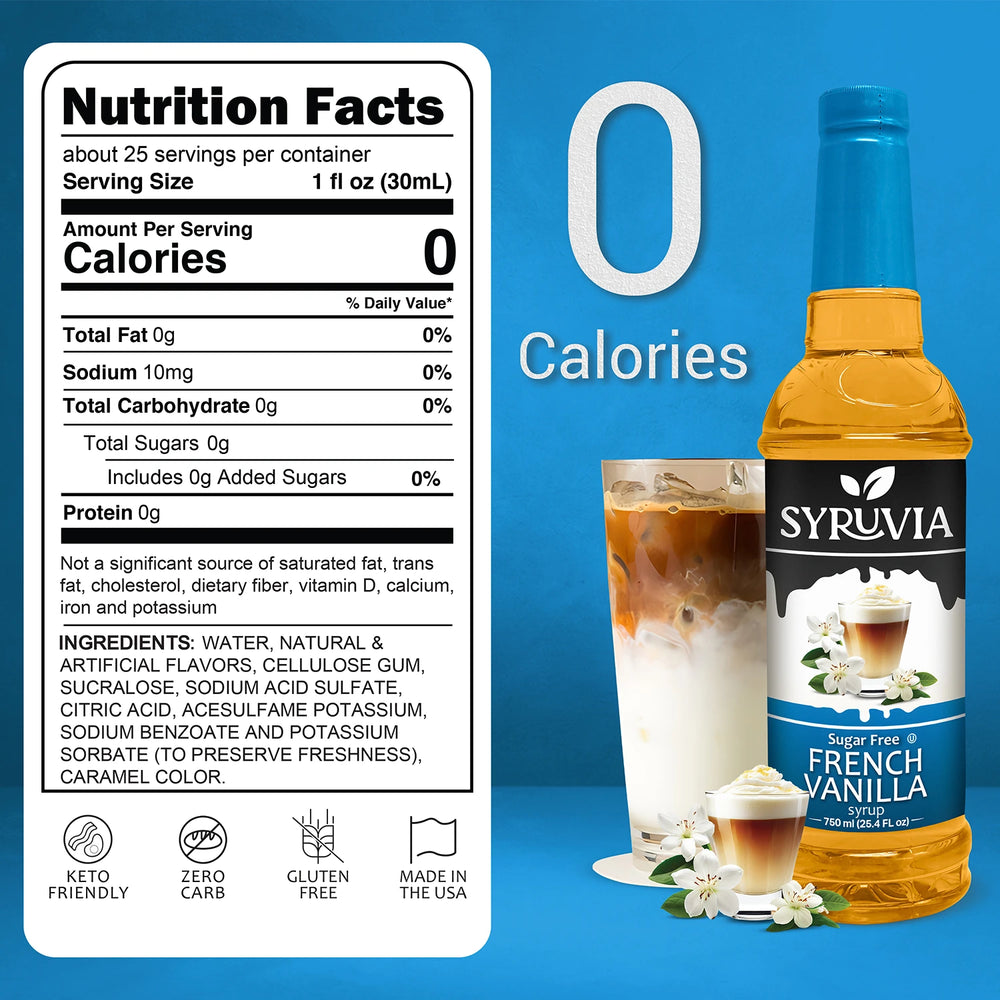 Sugar-Free French Vanilla Syrup