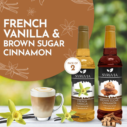 French Vanilla Brown Sugar Cinnamon Coffee Syrup