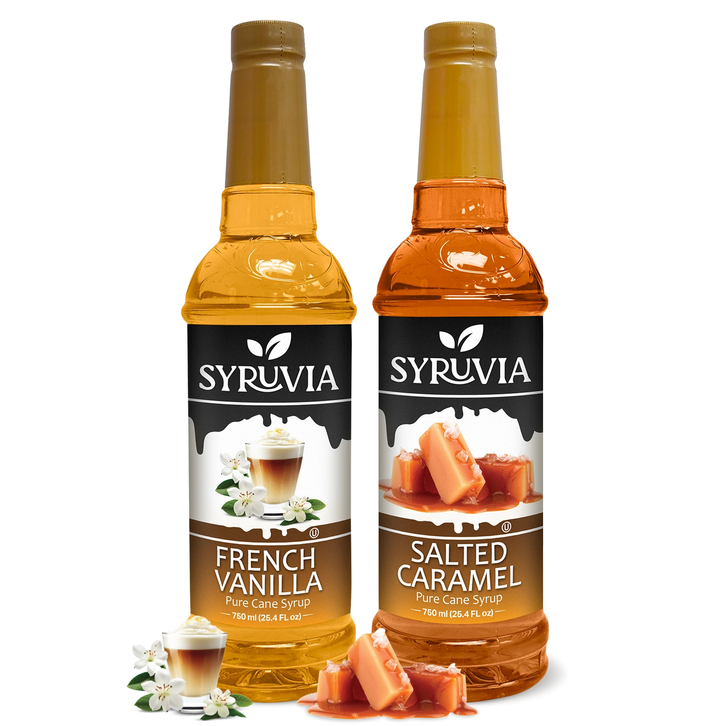 French Vanilla  Salted Caramel Syrup