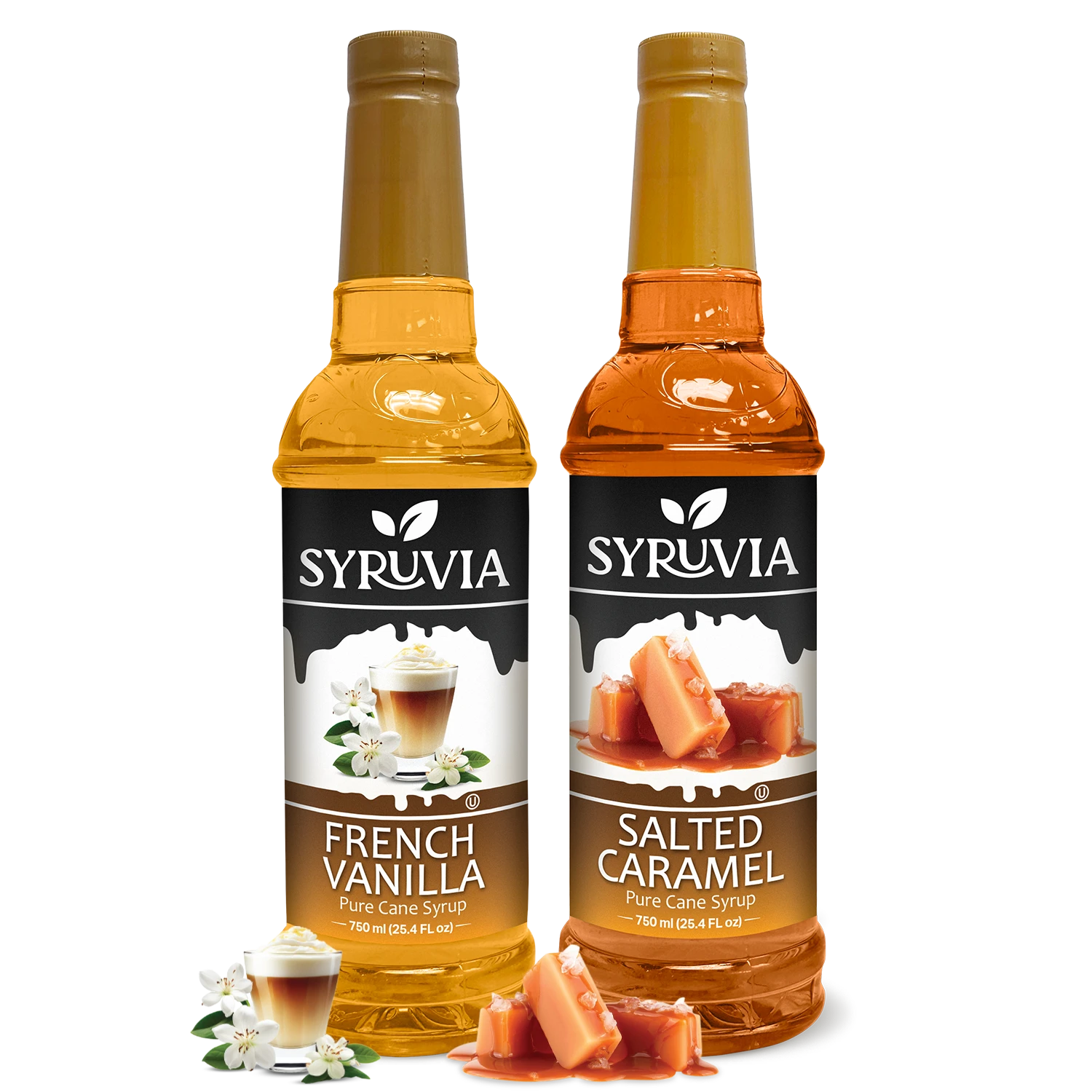 French Vanilla  Salted Caramel Syrup