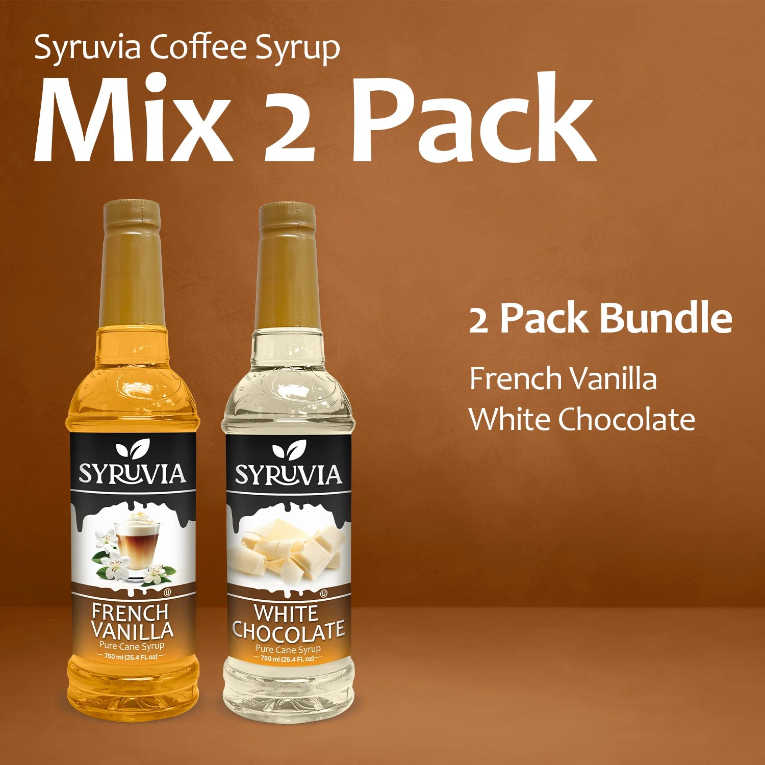 French Vanilla White Chocolate Syrup Coffee