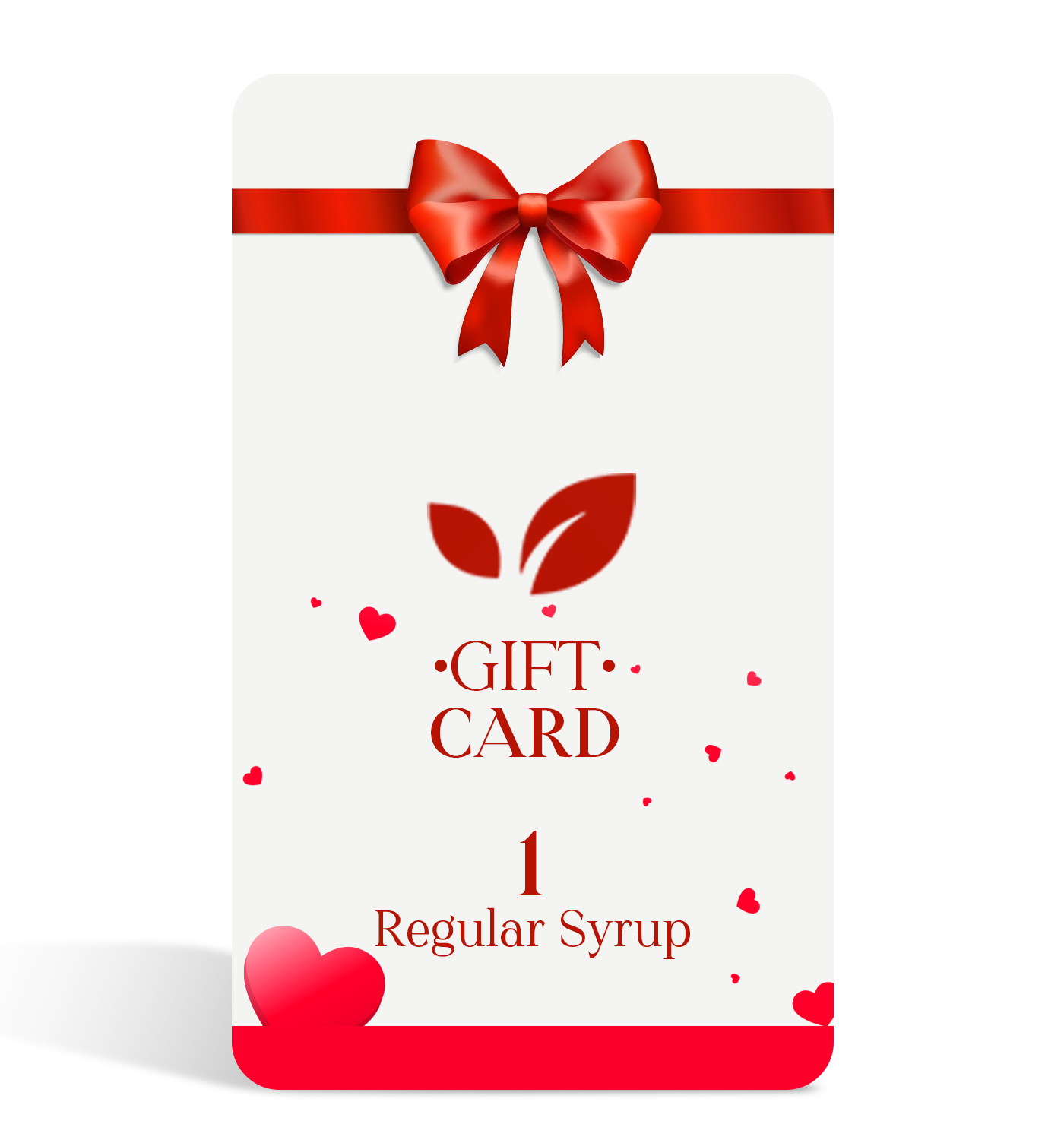 Syruvia Valentine Gift card