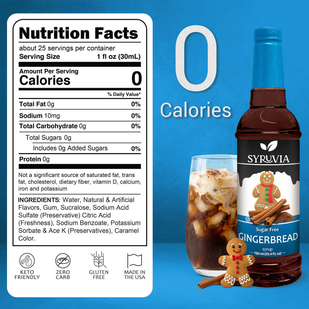 Sugar-Free Gingerbread Syrup