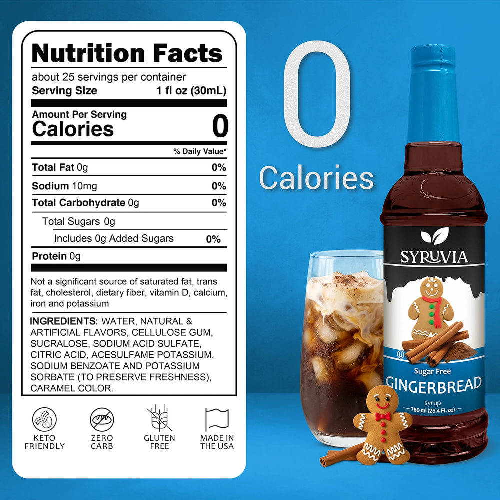 Sugar-Free Gingerbread Syrup