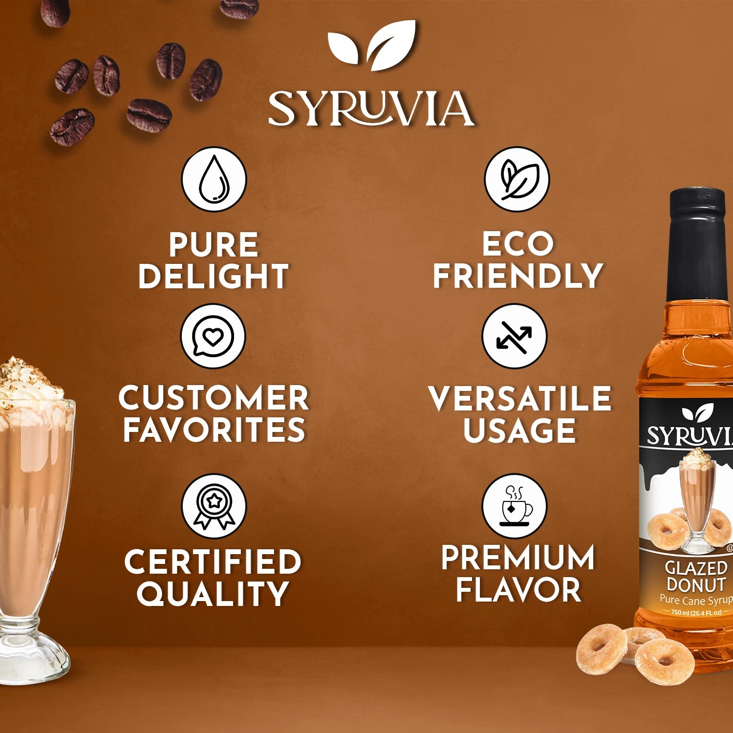 Glazed Donut Syrup Premium Flavoring