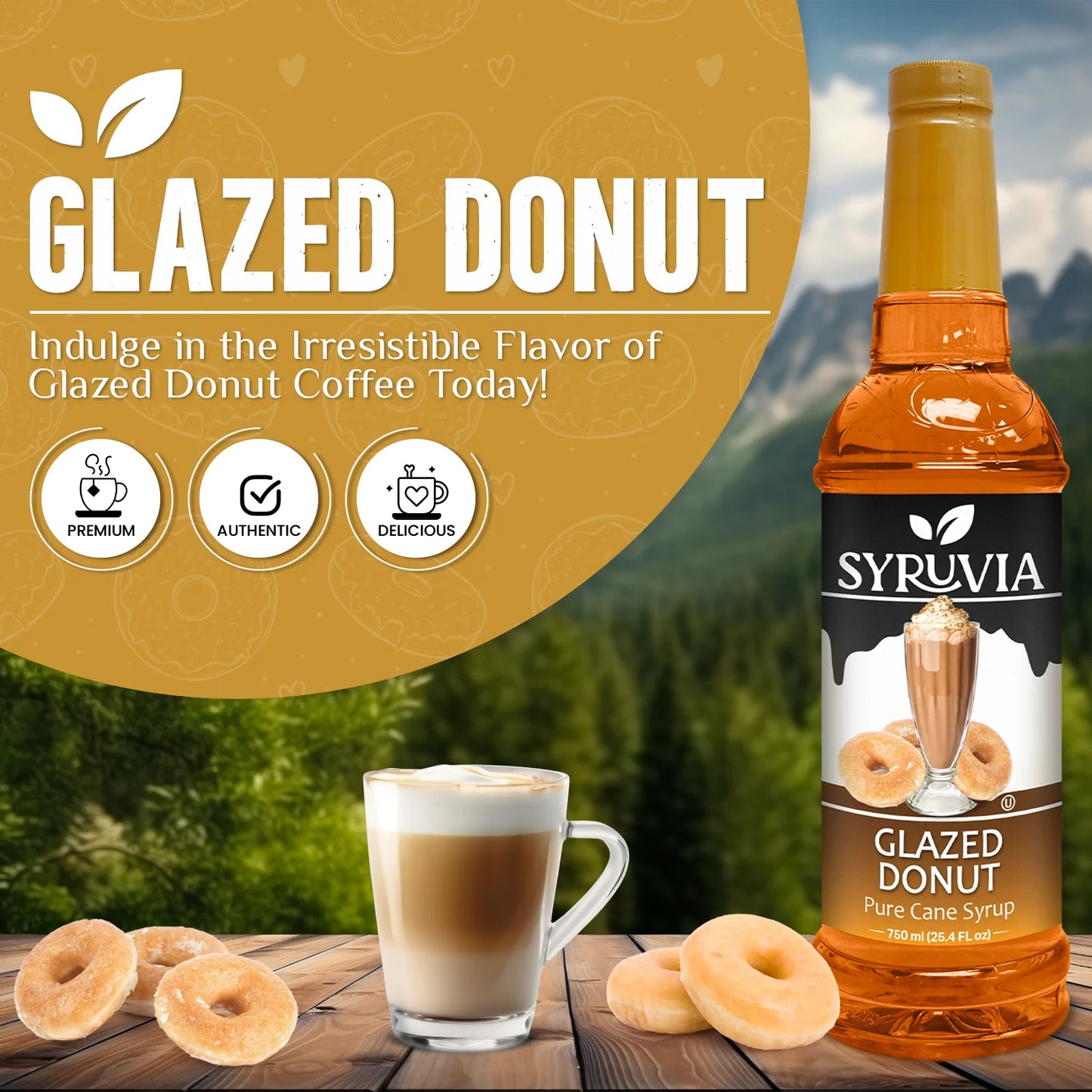 Glazed Donut Syrup for Shakes